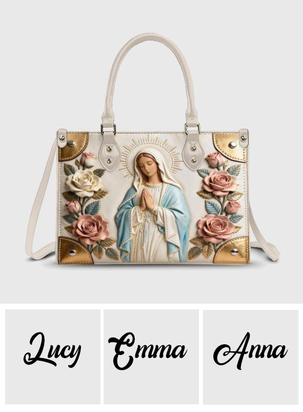 Believe - Personalized Christian Leather Handbag
