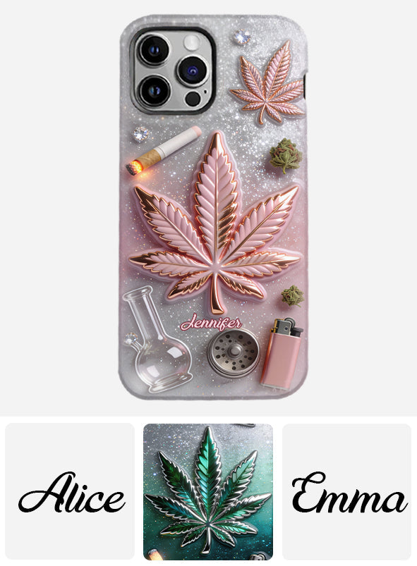 Magic Leaf - Personalized Weed Full Print Phone Case