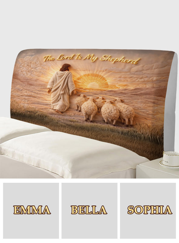 I Am With You Always - Personalized Christian Headboard Slipcover