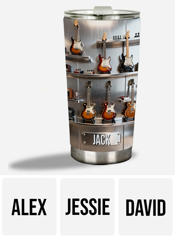 Guitarist - Personalized Guitar Tumbler