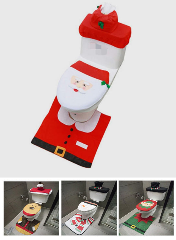 Christmas Toilet Seat Covers