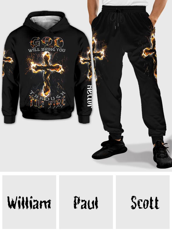 Bring You Through - Personalized Christian Hoodie and Sweatpants