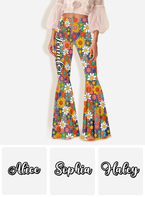 Hippie Soul - Personalized Hippie Flare Leggings