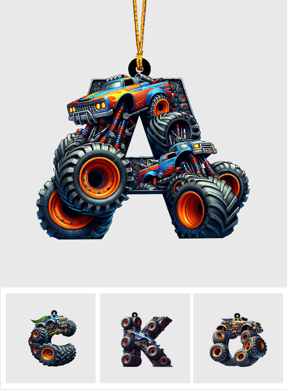 Strong Cars - Personalized Kid Ornament