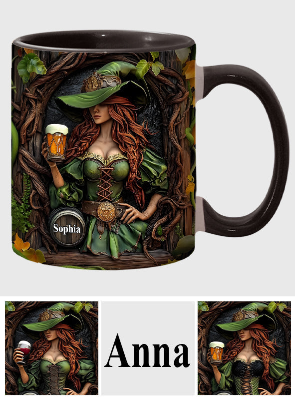 Witch of Beer - Personalized Beer Accent Mug