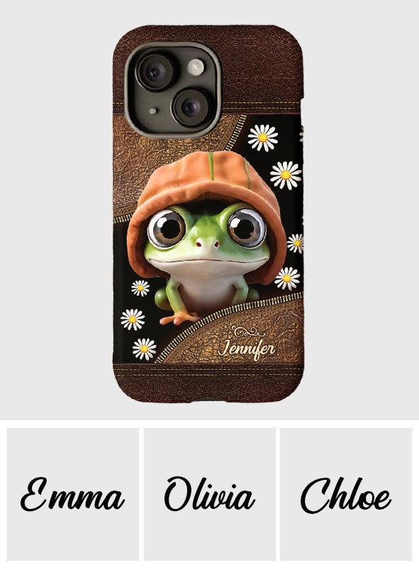 Love Frogs - Personalized Frog Full Print Phone Case
