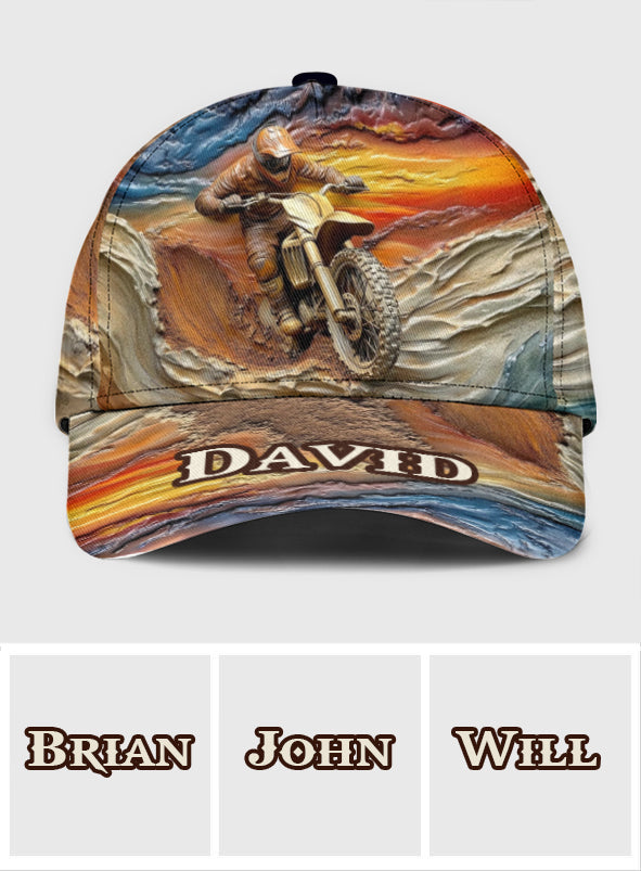 Born To Ride - Personalized Dirt Bike Classic Cap