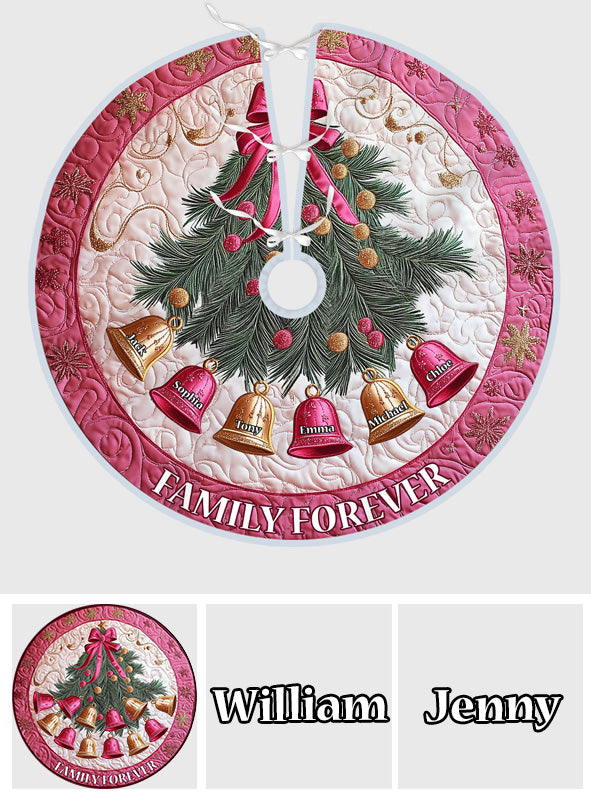 Family Forever - Personalized Family Tree Skirt
