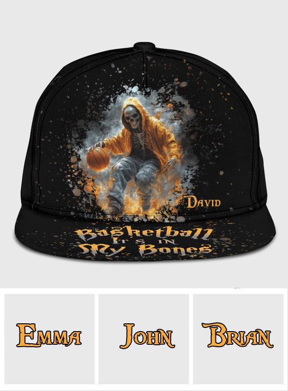 Basketball Is In My Bones - Personalized Basketball Snapback