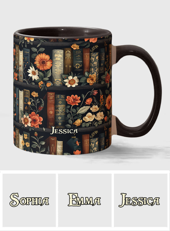 Yes I Do Need All These Books - Personalized Book Accent Mug