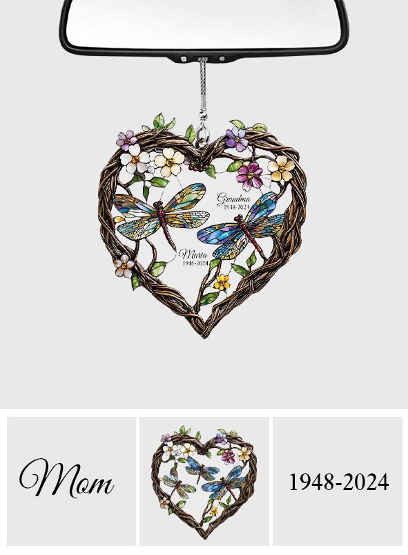 Always With You - Personalized Memorial Car Ornament