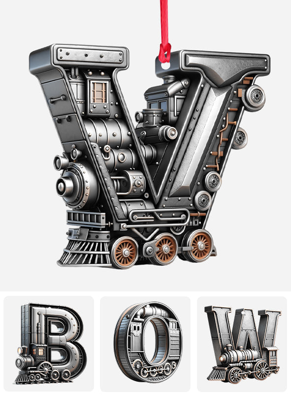 Awesome Train - Personalized Kid Ornament