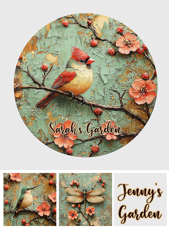 Vintage Soul - Personalized Gardening Cut Metal Sign