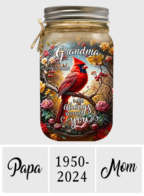 Angel's Whisper - Personalized Memorial Mason Jar Light