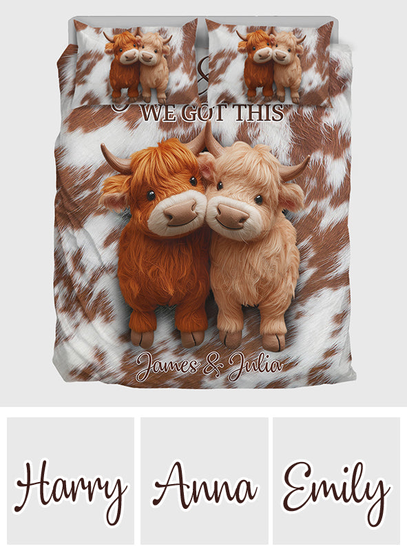 You And Me We Got This - Personalized Bedding Set