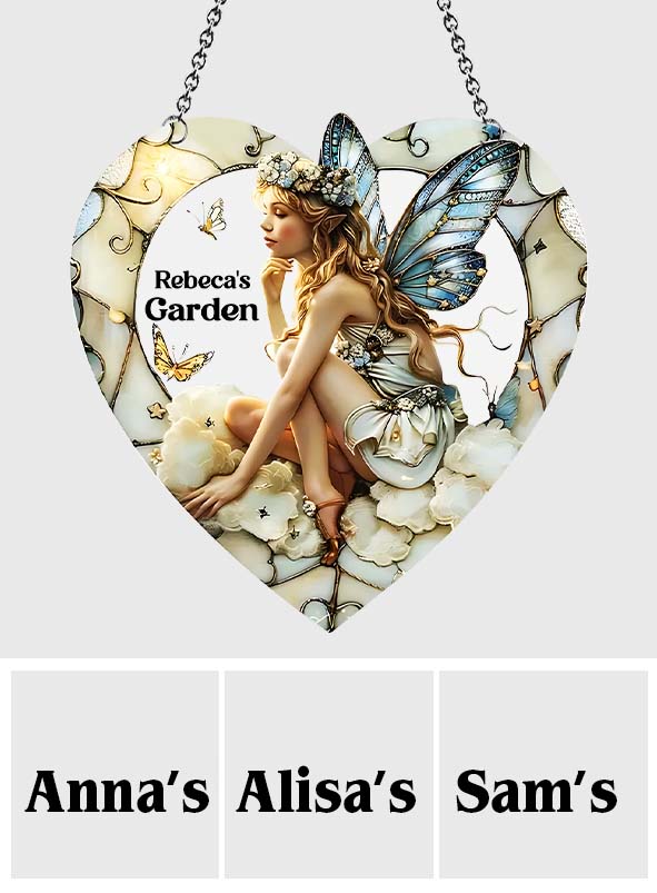 Your Garden - Personalized Gardening Window Hanging Suncatcher Ornament