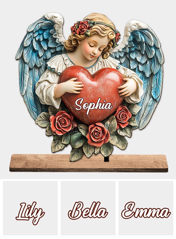 Guardian Grace - Personalized Christian 1 Layered Big Freestanding