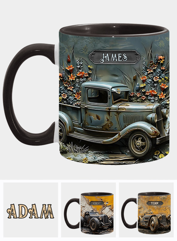 Classic Car - Personalized Muscle Car Accent Mug