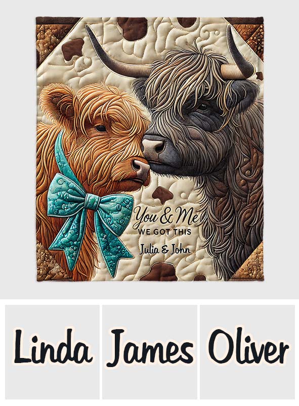 You & Me We Got This - Personalized Blanket