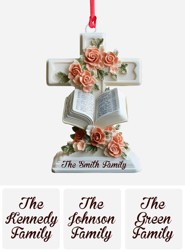 Holy Family - Personalized Christian Ornament