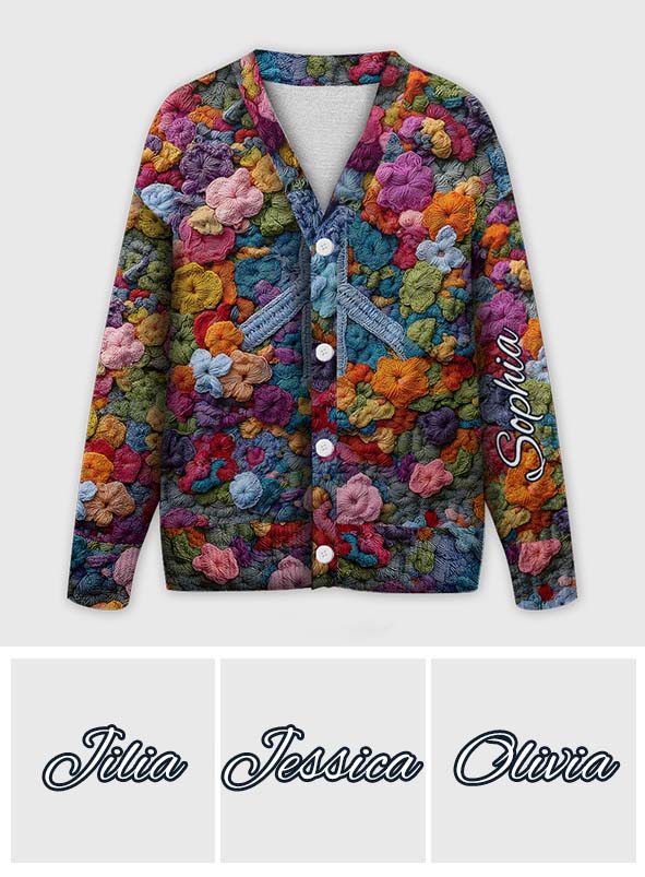 Hippie Soul - Personalized Hippie Cardigan Sweater