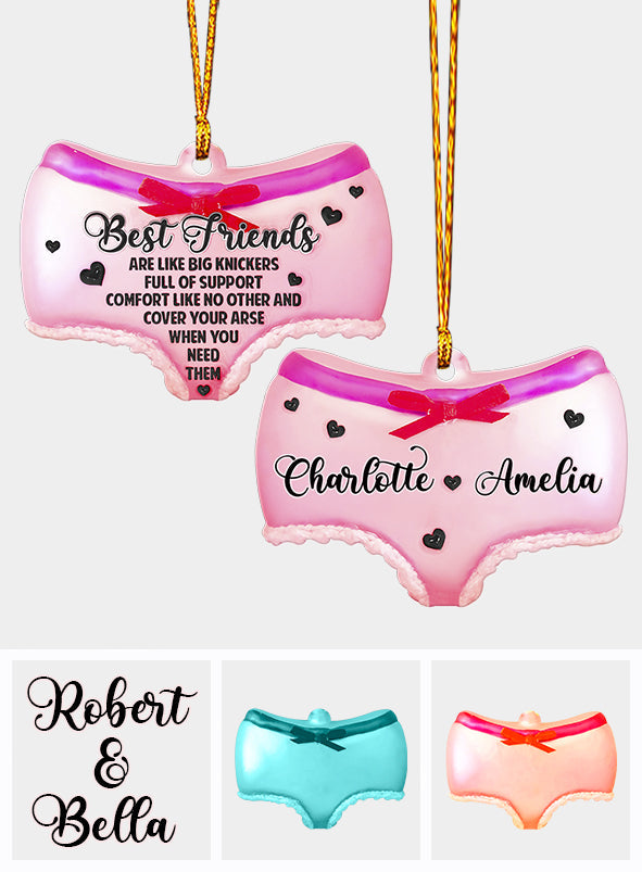 Big Knickers - Personalized Bestie Ornament