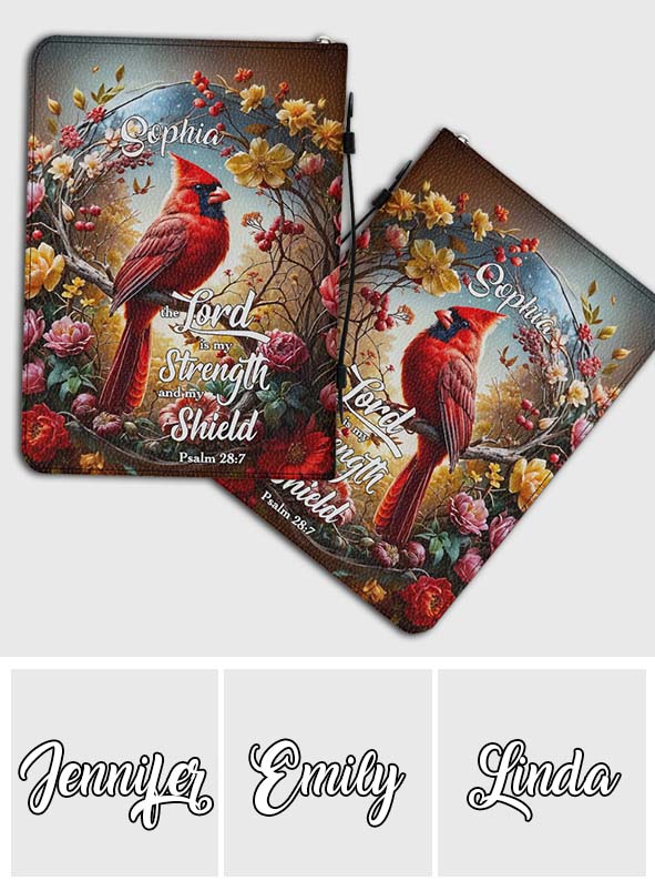 Angel's Whisper - Personalized Christian Leather Bible Cover Bag