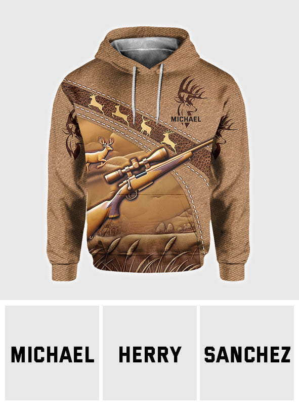 Love Hunting - Personalized Hunting All Over Shirt