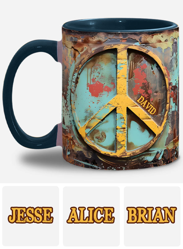 Hippie Soul - Personalized Hippie Accent Mug