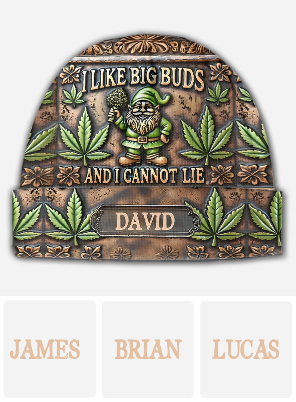 I Like Big Buds - Personalized Weed Beanie Hat