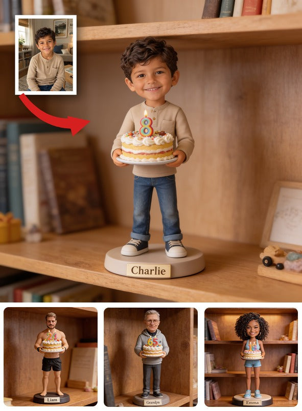 Personalized 8th Birthday Latino Little Boy Custom Shaped Acrylic Plaque Son Grandson Nephew Gift