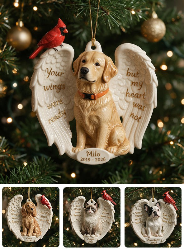 Personalized Custom Photo Adult Golden Retriever Memorial Ceramic Ornament Pet Remembrance Gift