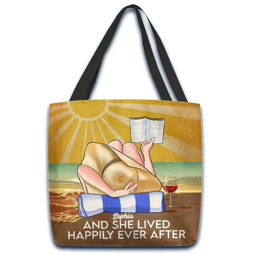 Salty Lil' Beach - Personalized Sea Lover Tote Bag