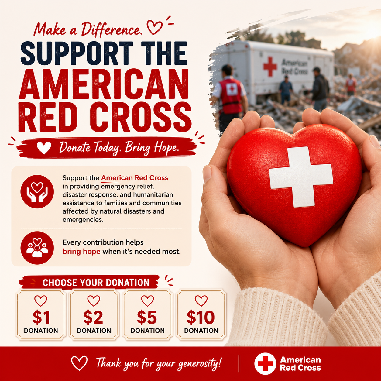 Support Disaster Relief