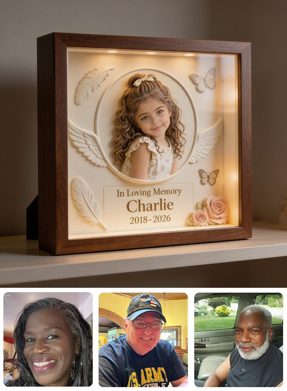 Personalized In Loving Memory Latina Little Girl Custom Acrylic Memorial Plaque