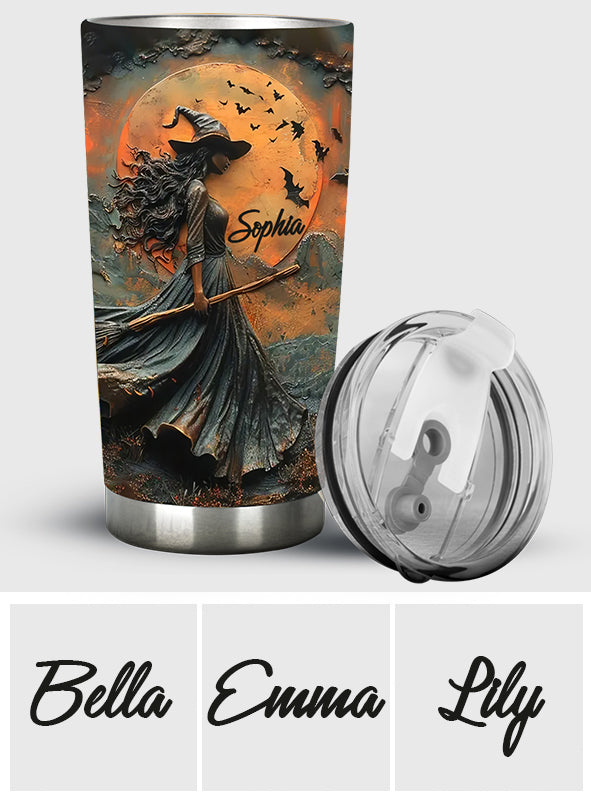 Beautiful Witch - Personalized Witch Tumbler