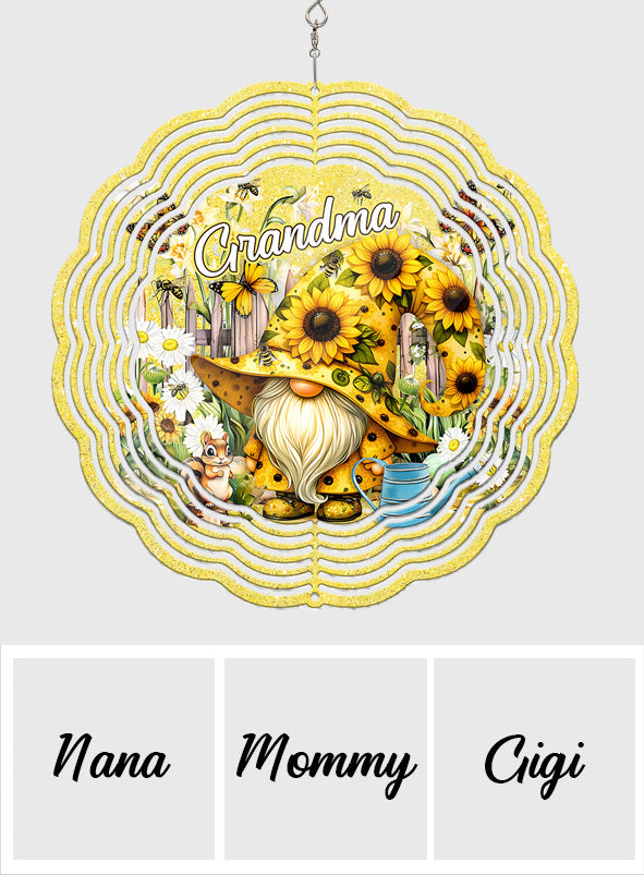 Grandma Bee - Personalized Grandma Wind Spinner