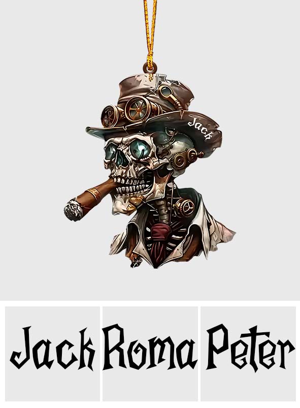 Spooky Skull - Personalized Skull Ornament