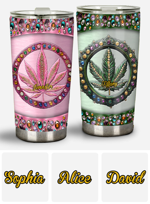 Stoner Chick - Personalized Weed Tumbler