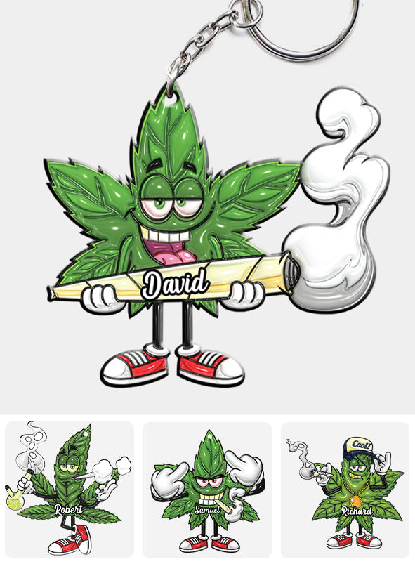 Cannabis - Personalized Weed Keychain