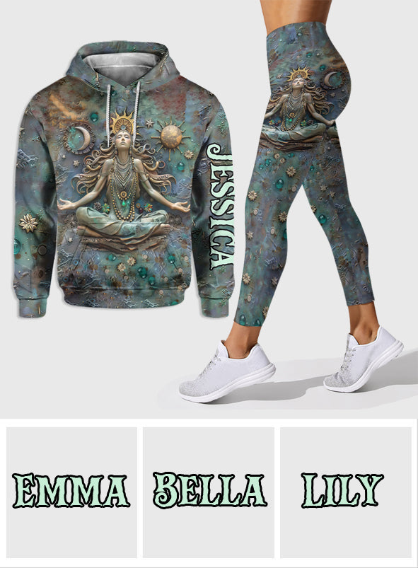 Lose Your Mind Find Your Soul - Personalized Yoga Hoodie and Leggings