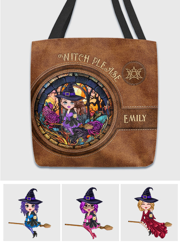 Witch Please - Personalized Witch Tote Bag