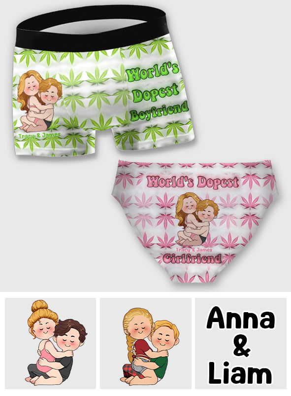 Best Buds - Personalized Weed Women Briefs & Men Boxer Briefs