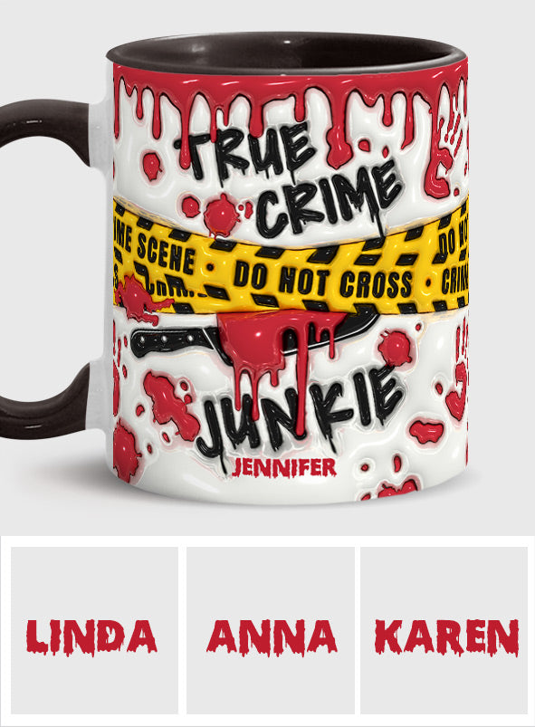 Do Not Cross - Personalized Accent Mug