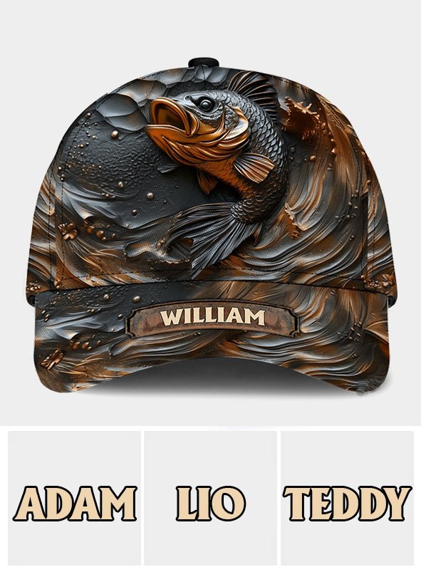 Fishing Lover - Personalized Fishing Classic Cap