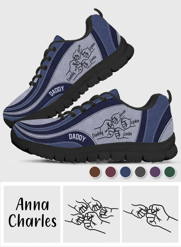 Best Dad Ever - Personalized Father Sneakers