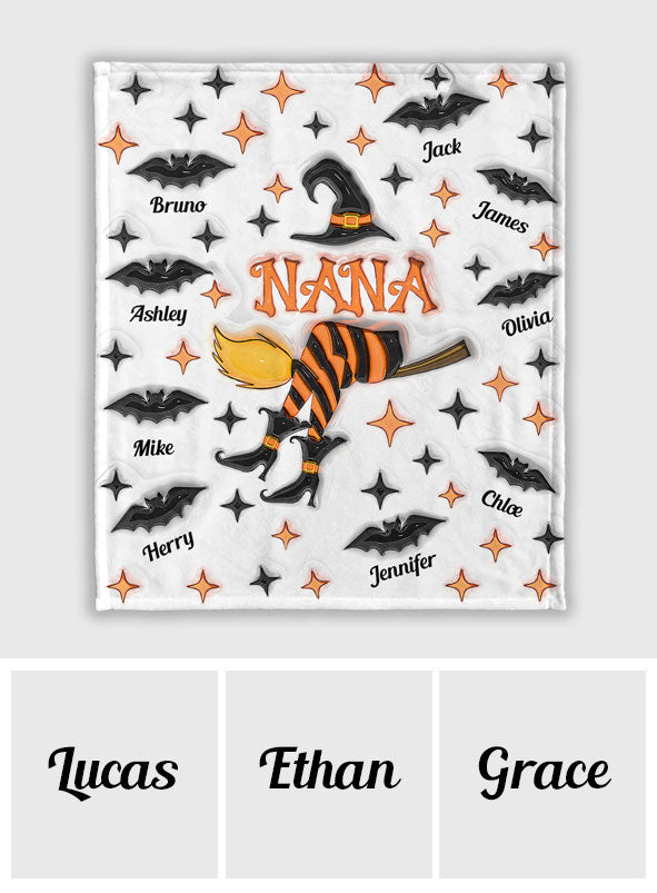Nana Liffe/ Grandma Life/ Mama Life... - Personalized Grandma Blanket