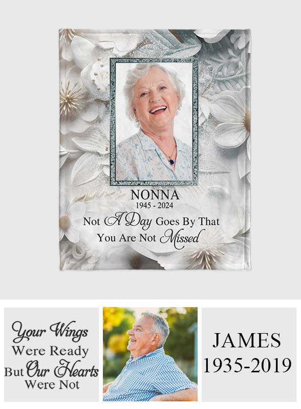 I'm Always With You - Personalized Memorial Blanket