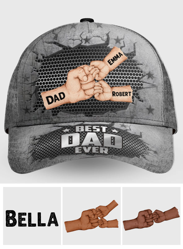 Best Dad Ever - Personalized Father Classic Cap