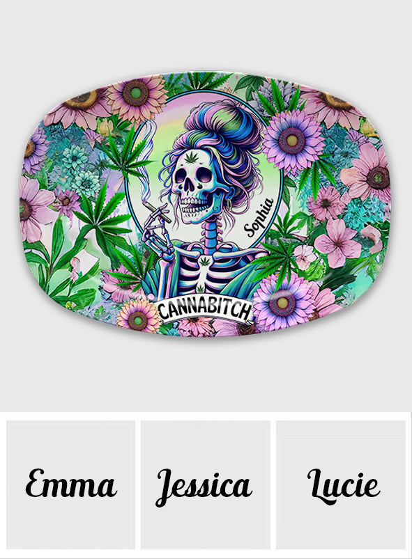 Cannabitch - Personalized Weed Plate